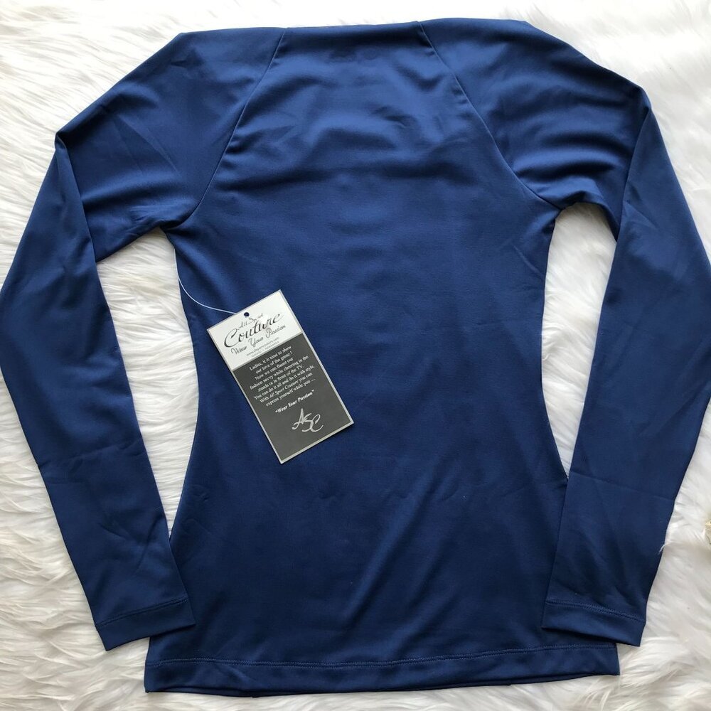 NWT Women's NFL Indianapolis COLTS Long Sleeve Fitted Top Shirt - XS - Picture 8 of 8